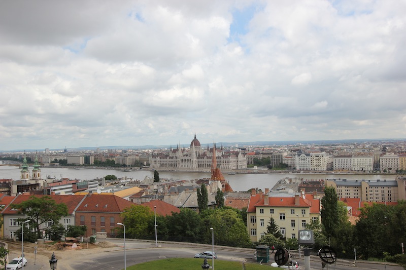 Вид на Дунай из Рыбацкого бастиона