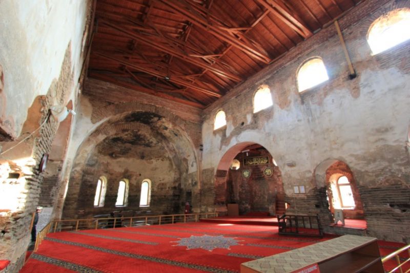 Внутри мечети Айя-София