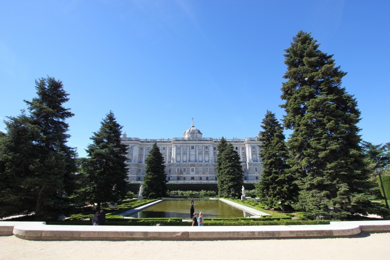 Сады Сабатини в Мадриде