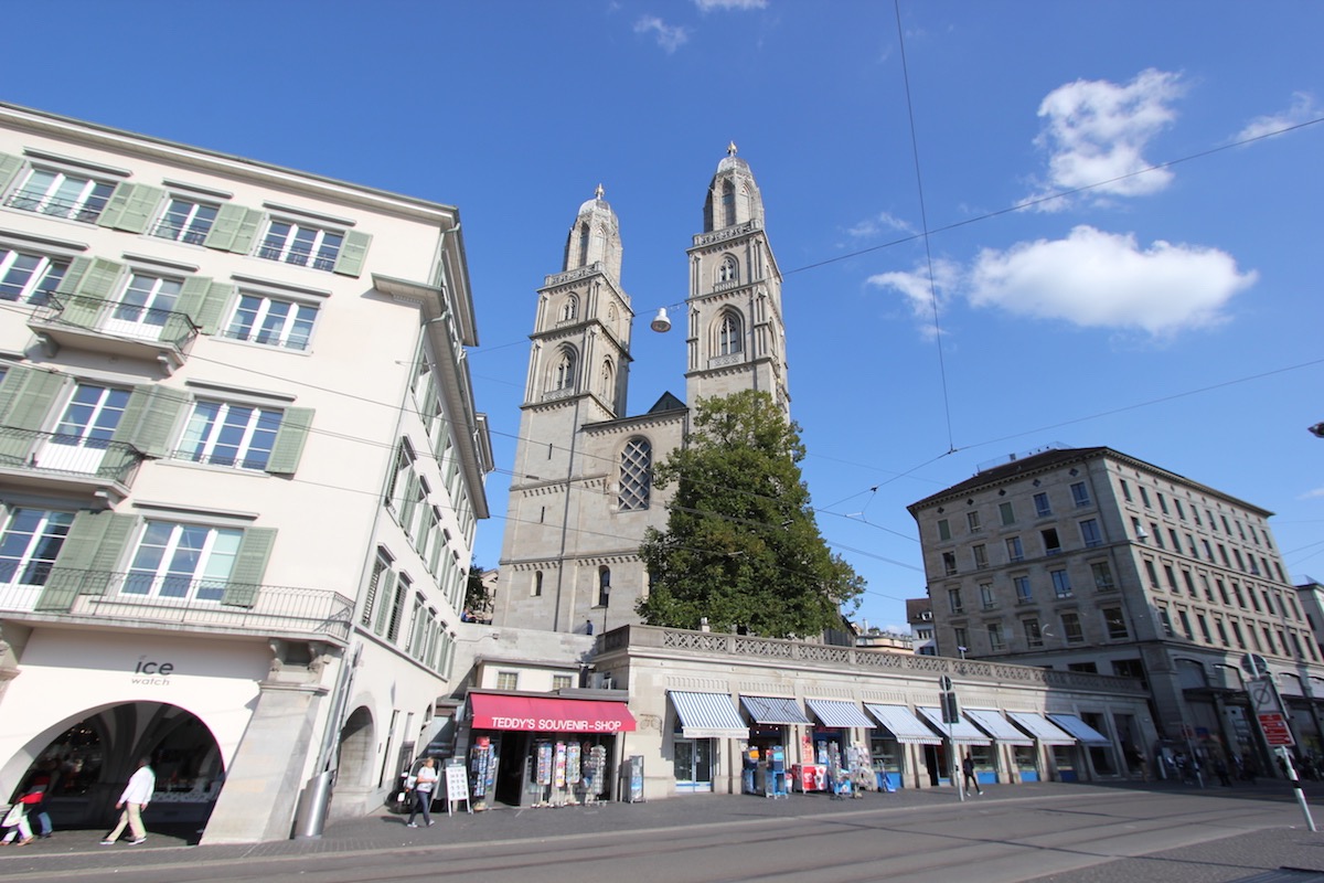 Церковь Гроссмюнстер в Цюрихе