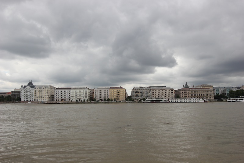 Вид на левобережье Дуная