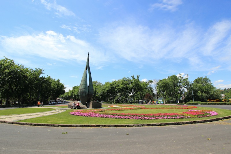 В парке на острове Маргит