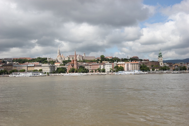Вид на правобережье Дуная