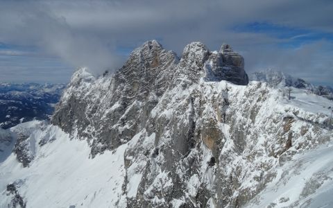 Ледники Дахштайна зимой